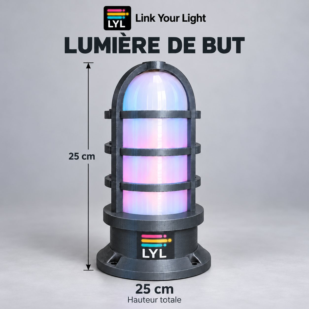 Lumière de but 25 cm